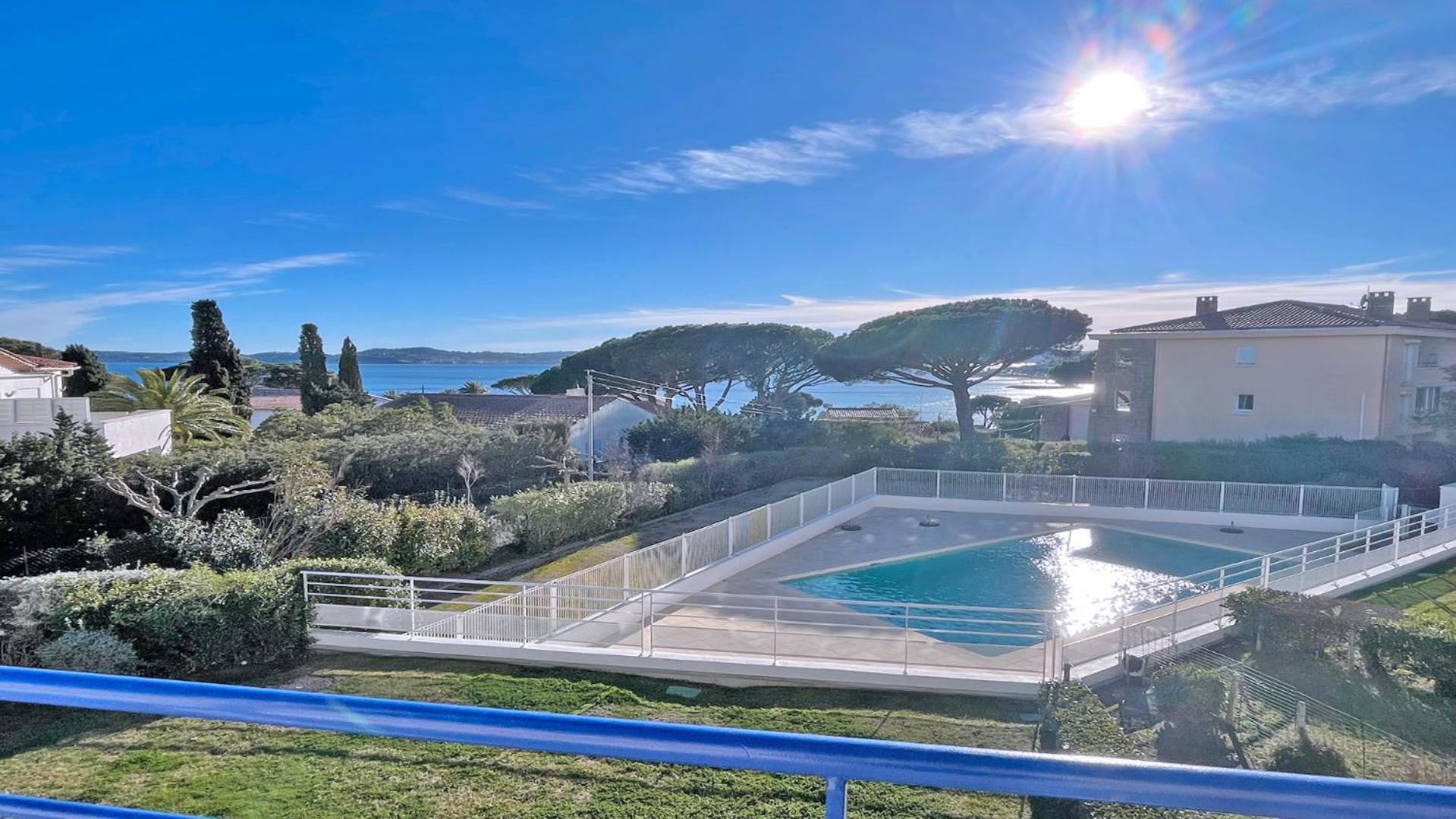 Les Terrasses De La Croisette Lägenhet Sainte-Maxime Exteriör bild